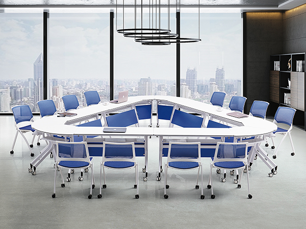 培訓桌的擺放形狀有多少種？