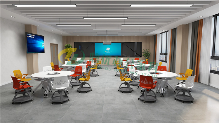 智慧教室可拼接桌椅 智慧教室可拼接桌椅