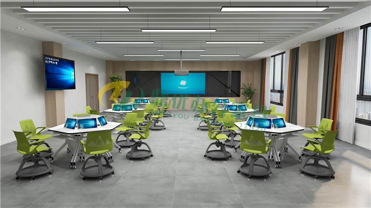 六邊形互動(dòng)型桌椅 六邊形互動(dòng)型桌椅